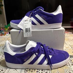 Adidas men Purple and Blue Trainers